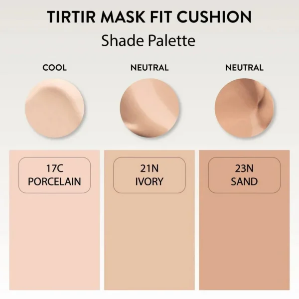 TIRTIR Mask Fit Red Cushion - 23 N SAND RECARGA REFILL - Base de Maquillaje - Imagen 3