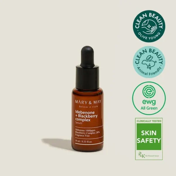 MARY&MAY Idebenone+blackberry Serum Antioxidante - Mini Talla 10 ml