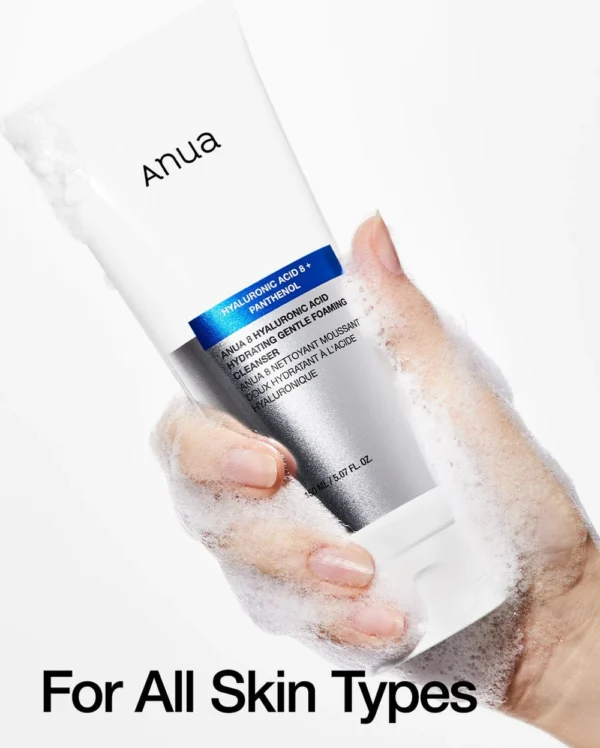 ANUA Hyaluronic Acid  Cleanser - Jabón de Limpieza Facial 150ml - Imagen 2