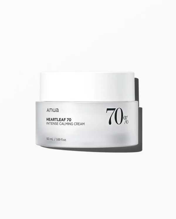 ANUA Heartleaf 70% Intense Calming Cream - Crema Facial 50ml - Imagen 4