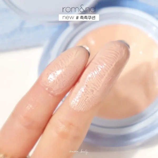 ROM&ND BARE WATER CUSHION - Base Maquillaje 02 Pure 21 - Imagen 4