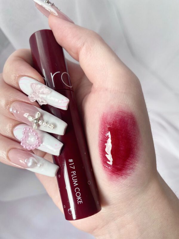 ROM&ND - JUICY LASTING TINT - Tinte Labial #17 Plum Coke - Imagen 5