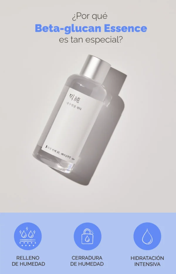 MIXSOON Beta-glucan Essence - Esencia Hidratante 100ml - Imagen 2