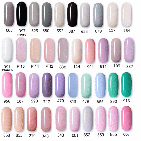 BSNAILS Esmalte Permanente - Promoción  x 12 Unidades - Colores a Elección - Imagen 16