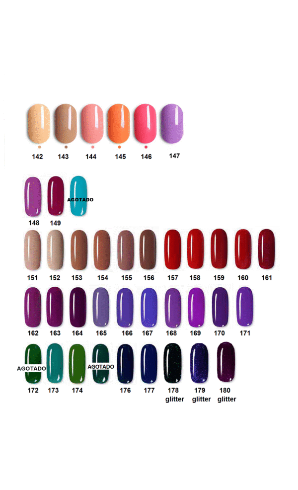 BSNAILS Esmalte Permanente - Promoción  x 12 Unidades - Colores a Elección - Imagen 51