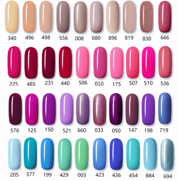 BSNAILS Esmalte Permanente - Promoción  x 12 Unidades - Colores a Elección - Imagen 17