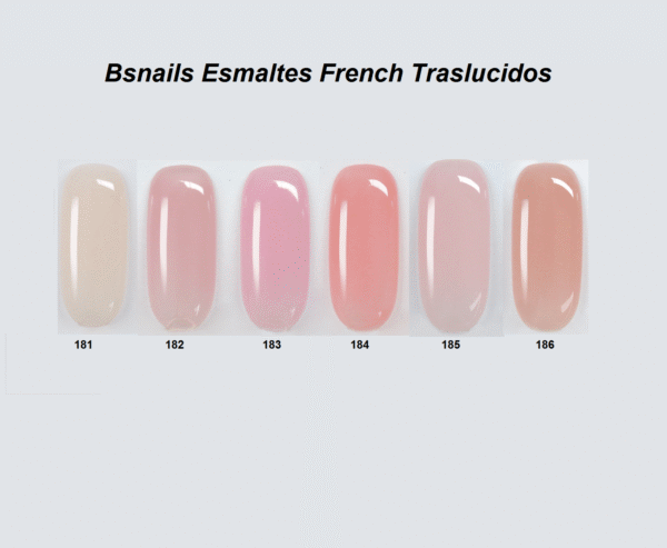 BSNAILS Esmaltes Permanente - Caja de 20 piezas - Colores a Elección - Imagen 36