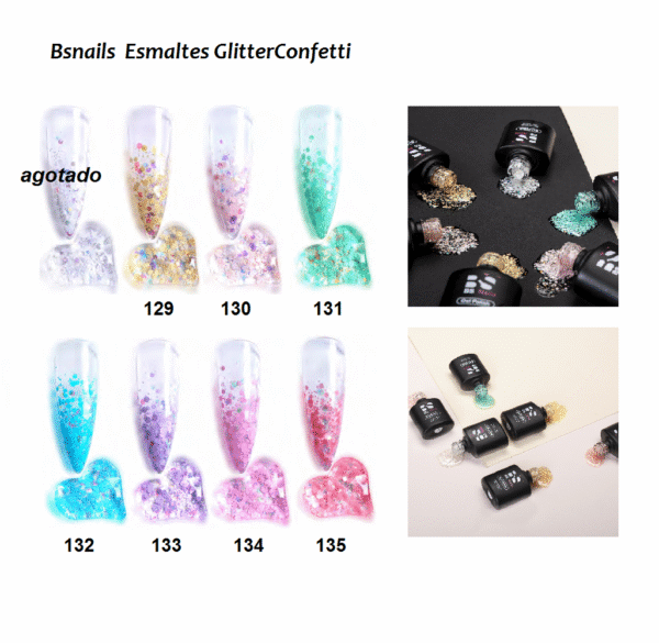 BSNAILS Esmaltes Permanente - Caja de 20 piezas - Colores a Elección - Imagen 39