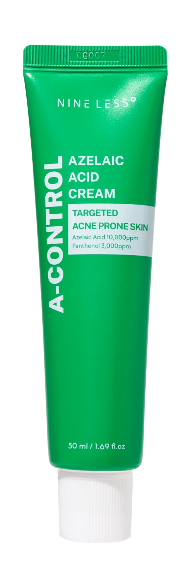 NINELESS Azelaic Acid Cream - Crema antiacné / Antirojeces piel sensible  50ml - Imagen 5
