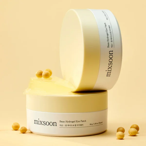 MIXSOON Bean Eye Patch - Parches Contorno de ojos Anti-ojeras 60pzs - Imagen 5