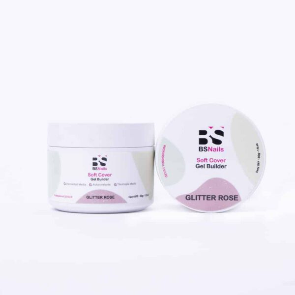 BSNAILS Gel Builder Soft Cover Autonivelante - NATURAL - Pote de 30 ML - Imagen 3