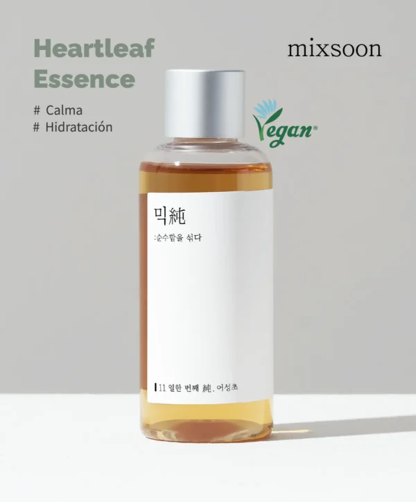MIXSOON Heartleaf Essence - Esencia Calmante Antienrojecimiento 30ml -  Mini talla - Imagen 9