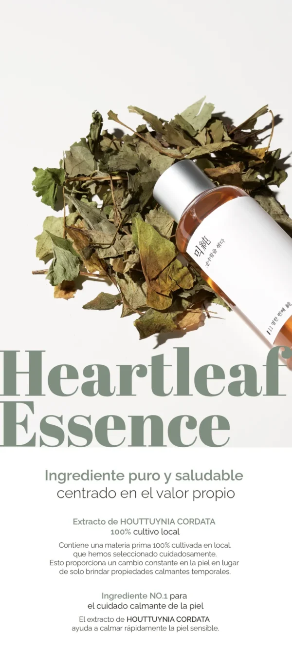 MIXSOON Heartleaf Essence - Esencia Calmante Antienrojecimiento 30ml -  Mini talla - Imagen 6