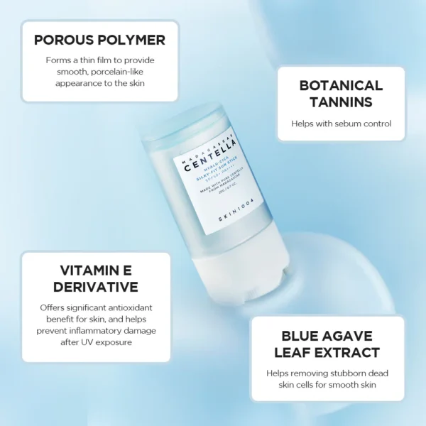 SKIN1004 Hyalu Cica Sun Stick SPF50+ Protector Solar en Barra - 20 Gr. - Imagen 3