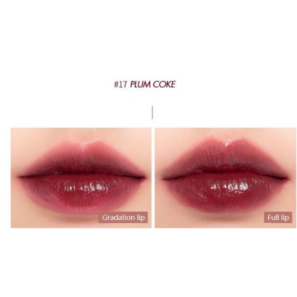 ROM&ND - JUICY LASTING TINT - Tinte Labial #17 Plum Coke - Imagen 4
