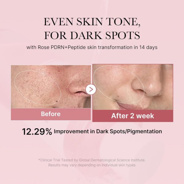 MEDICUBE PDRN Pink Cica  Soothing  Toner - Tonico Iluminador Antiedad 250 ml - Imagen 2