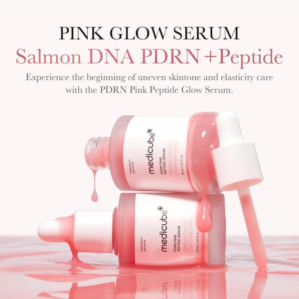 MEDICUBE PDRN Pink Peptide Serum - Serum Antiedad 30 ml - Imagen 2