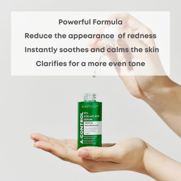 NINELESS - A Control 10% Azelaic acid Serum -30 ml - Imagen 2
