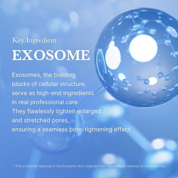 MEDICUBE One Day Exosome Shot Pore Ampoule 7500 ( Strong )- Serum Refinador / Peeling 30ml - Imagen 4