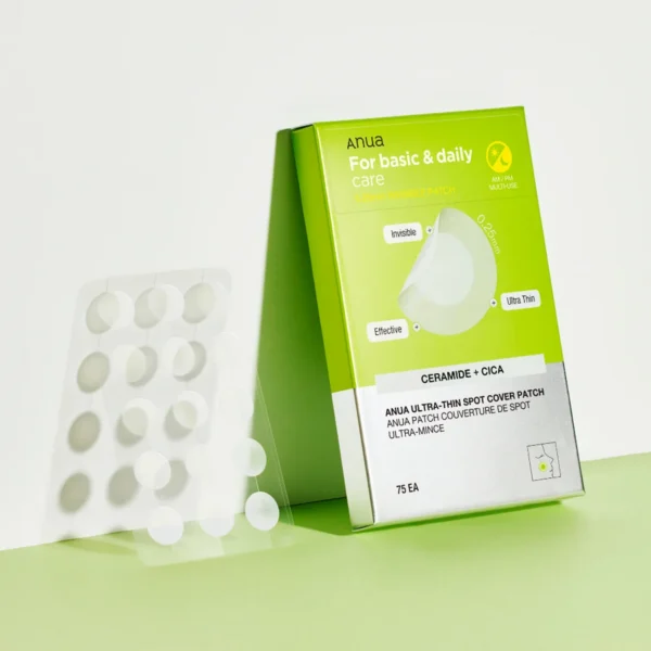 ANUA ULTRA THIN SPOT COVER PATCH Parches Antiacné 75 pzs - Imagen 2