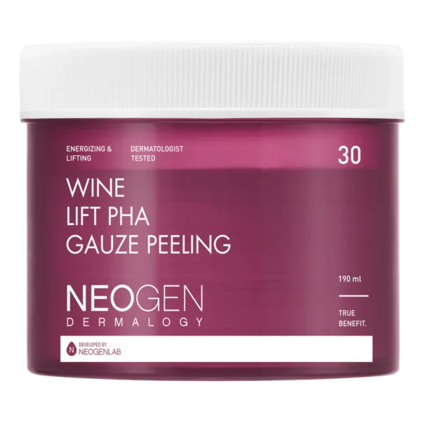 NEOGEN Wine Lift PHA Gauze Peeling - 30 PADS Exfoliantes - Imagen 2