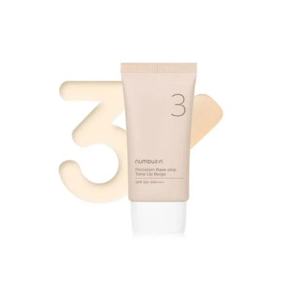 NUMBUZIN No. 3 Porcelain Base-Skip Tone up Beige 50ml