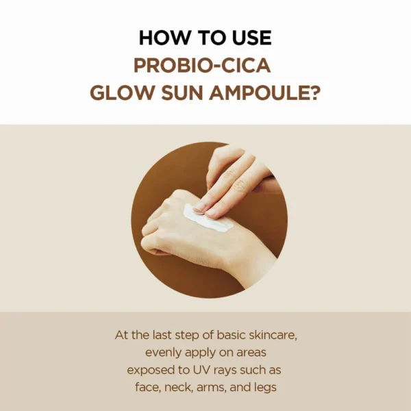 SKIN1004 Probio-Cica Sun - Protector Solar  SPF 50+ - Pieles Secas Deshidratadas - Imagen 3