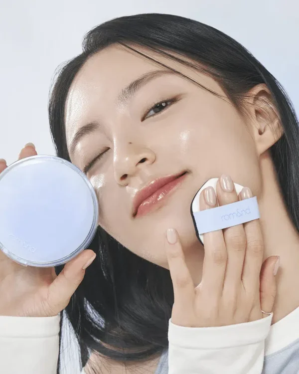 ROM&ND BARE WATER CUSHION - Base Maquillaje 02 Pure 21 - Imagen 5