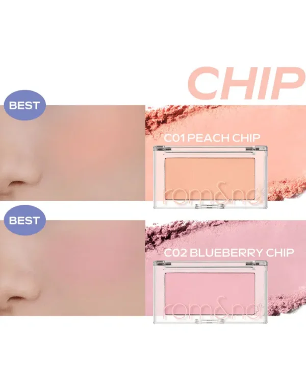ROM&ND BETTER THAN CHEEK - RUBOR C02 BLUEBERRY CHIP - Imagen 2