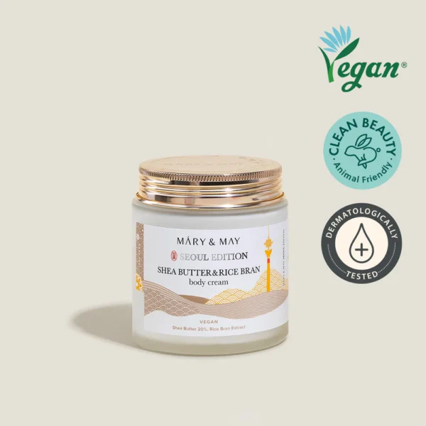 MARY&MAY Shea Butter & Rice Bran Body Cream - Crema Corporal 250ml