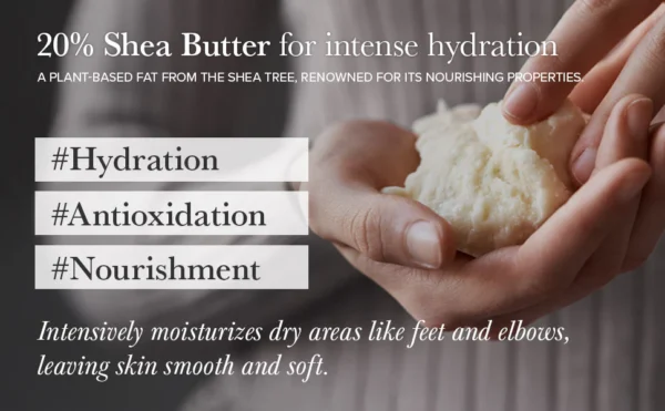 MARY&MAY Shea Butter & Rice Bran Body Cream - Crema Corporal 250ml - Imagen 6