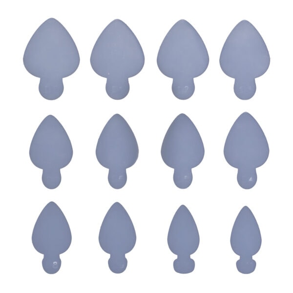 BSNAILS Silicone French Dual System - Moldes de Silicona 60 pcs - Imagen 2