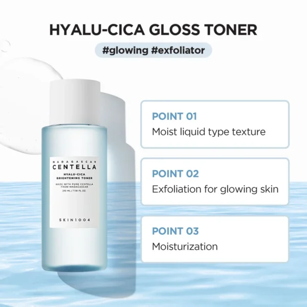 SKIN1004 Centella Hyalu-Cica Toner 210 ML - Tónico Facial Hidratante - Imagen 2