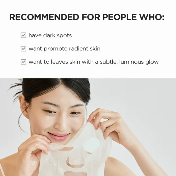 SKIN1004 Tone Brightening Glow Mask - Mascarilla Iluminadora Facial - Imagen 2