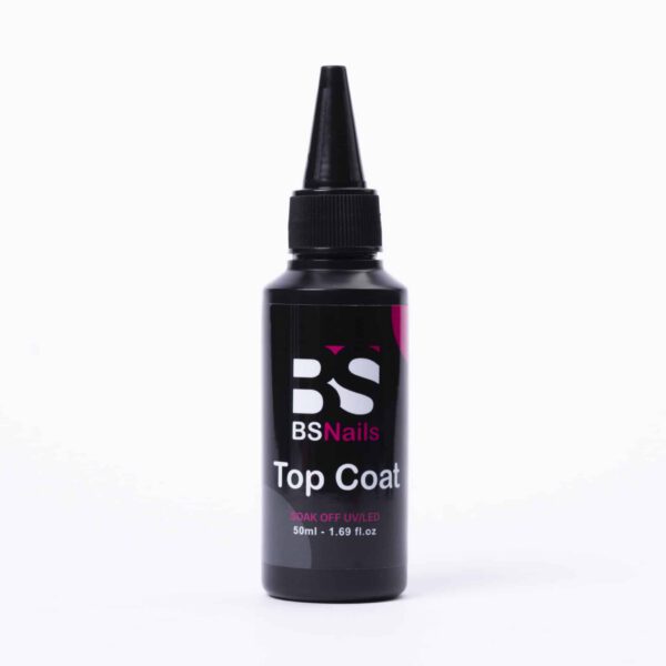 BSNAILS Top Coat UV - Envase Recarga- Refill 50 ml