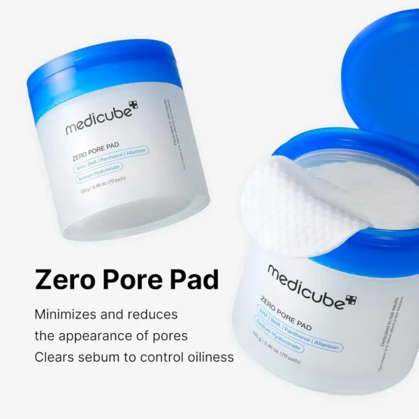 MEDICUBE Zero Pore Pad 2.0 - Almohadillas Exfoliantes - Imagen 4