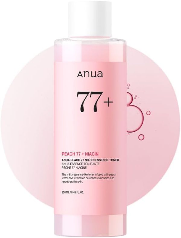 ANUA Peach 77 Niacin Essence  Toner - Tónico Hidratante 250 ml