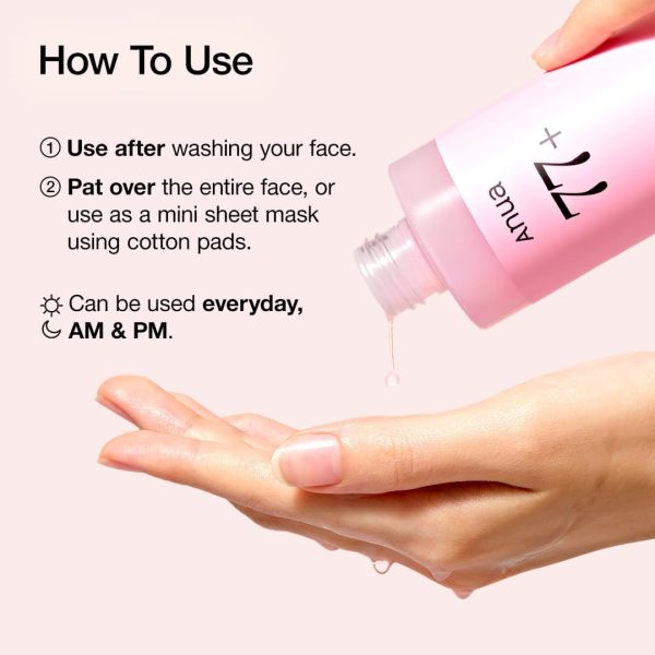 ANUA Peach 77 Niacin Essence  Toner - Tónico Hidratante 250 ml - Imagen 3