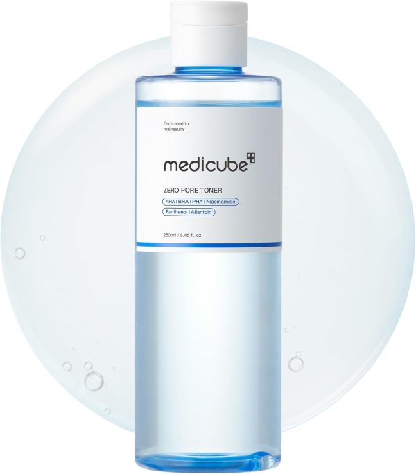 MEDICUBE Zero Pore Toner - Tónico exfoliante 250 ml