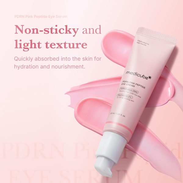 MEDICUBE PDRN Pink Peptide Eye Serum - Contorno de Ojos 30 ml - Imagen 2