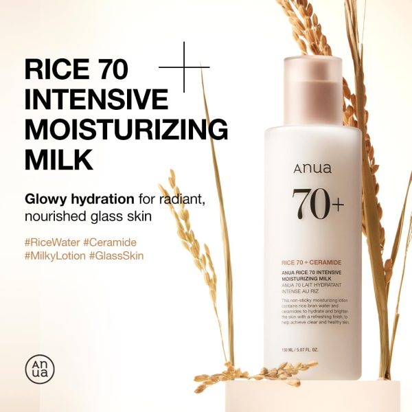 ANUA Rice 70 Intensive Moisturizing Milk - Loción Hidratante 150 ml - Imagen 5