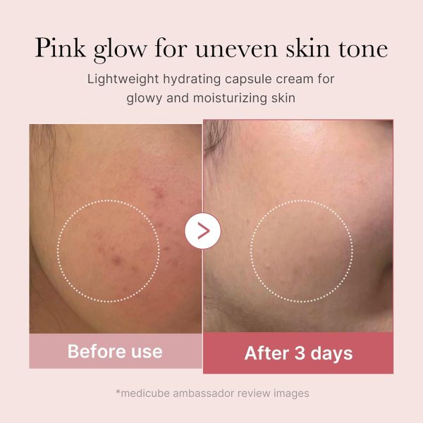 MEDICUBE PDRN Pink Collagen Capsule Cream -Crema Reafirmante 55g - Imagen 7