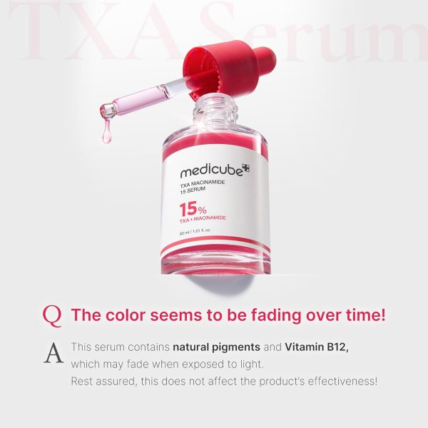 MEDICUBE TXA+ Niacinamide 15% - Serum Despigmentante 30ml - Imagen 2