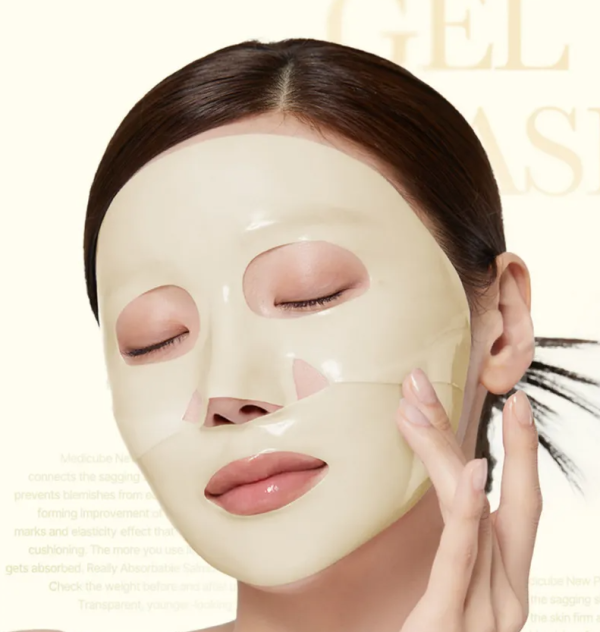 MEDICUBE Kojic Acid Turmeric Gel Mask - Mascarilla Gel Despigmentante- 1 pieza - Imagen 2