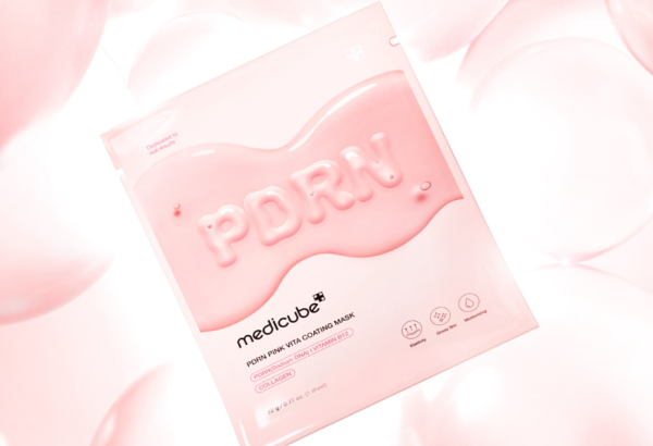 MEDICUBE PDRN Pink Vita Coating Mask - Mascarilla Revitalizante Facial 1 pieza - Imagen 3