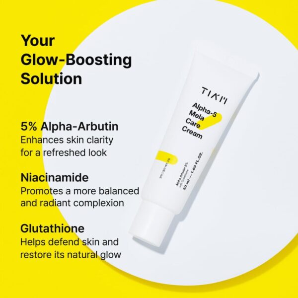 TIAM Alpha-5 Mela Cream - Crema Despigmentante 50 ml - Imagen 4