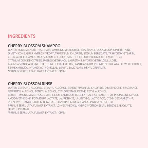 KERASYS Cherry Blossom Conditioner - Acondicionador Perfumado1 Litro - Imagen 4