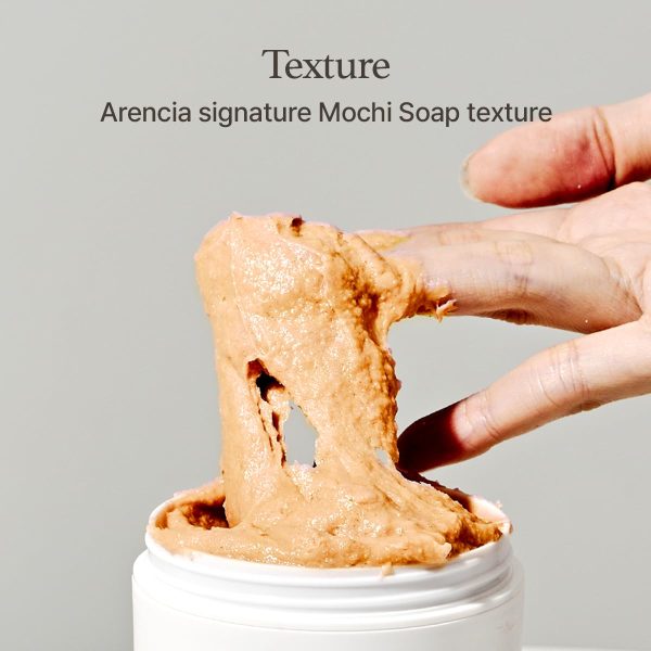 ARENCIA Rice Mochi Cleanser Calendula - Limpiador Facial 120 g - Imagen 2