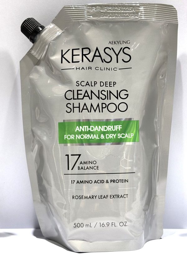 KERASYS Scalp Deep Cleansing - Shampoo Anticaspa 500 ml - Refill