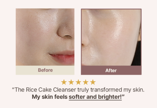 ARENCIA Rice Mochi Cleanser  RoseHip - Limpiador Facial 120 g - Imagen 4